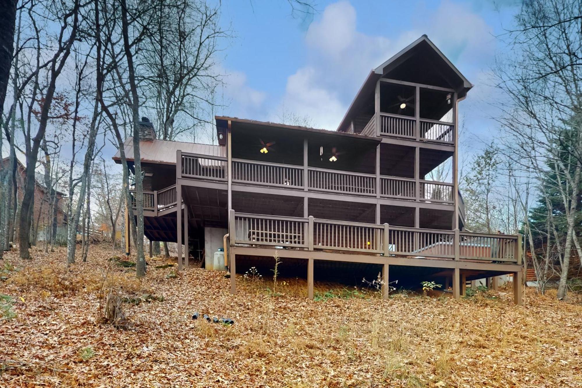 Blue Ridge Bear Bungalow Buitenkant foto